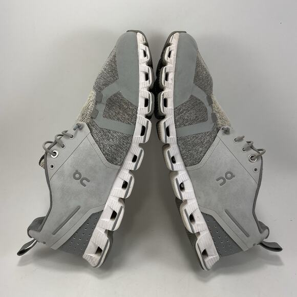 On Cloud Terry Running Shoes Womens Size 8.5 Gray Athletic Sneakers Slip On - Picture 6 of 12